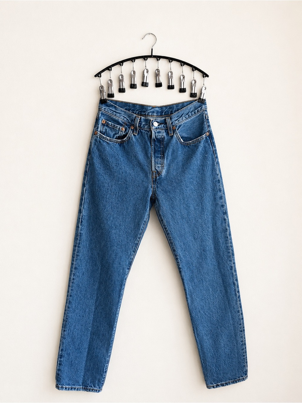 Levi's Straight-Leg Jeans in Classic Blue